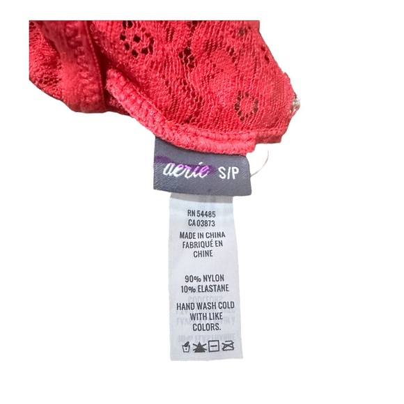 Aerie Red Lace Bralette - Picture 3 of 3